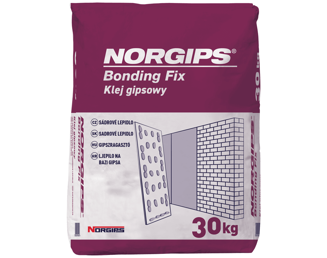 NORGIPS gipszkarton ragasztó, ragasztógipsz